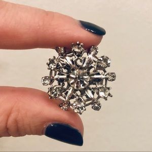 Dainty Rhinestone Brooch/Pin